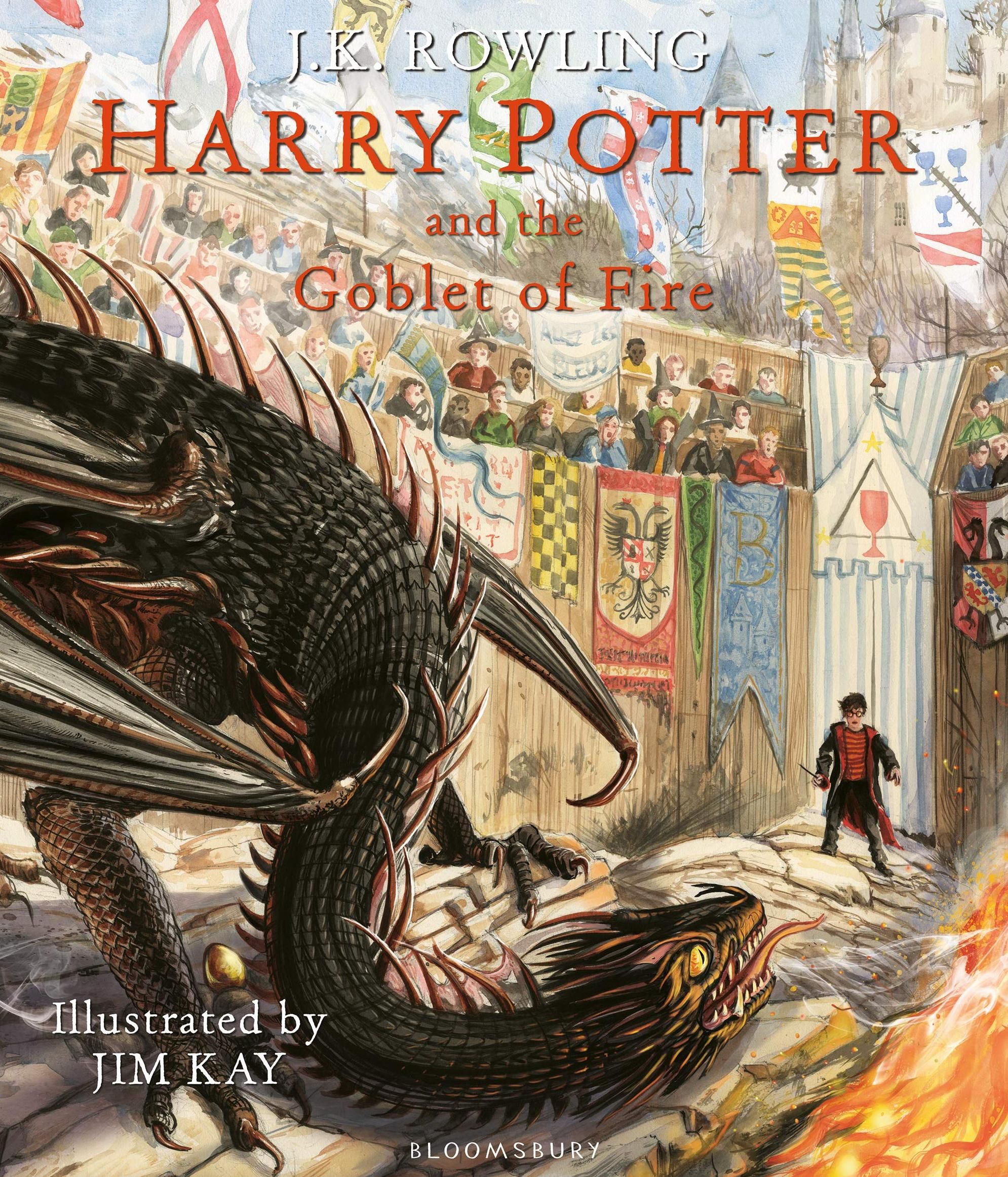 Harry Potter and the goblet of fire. Illustrated edition....