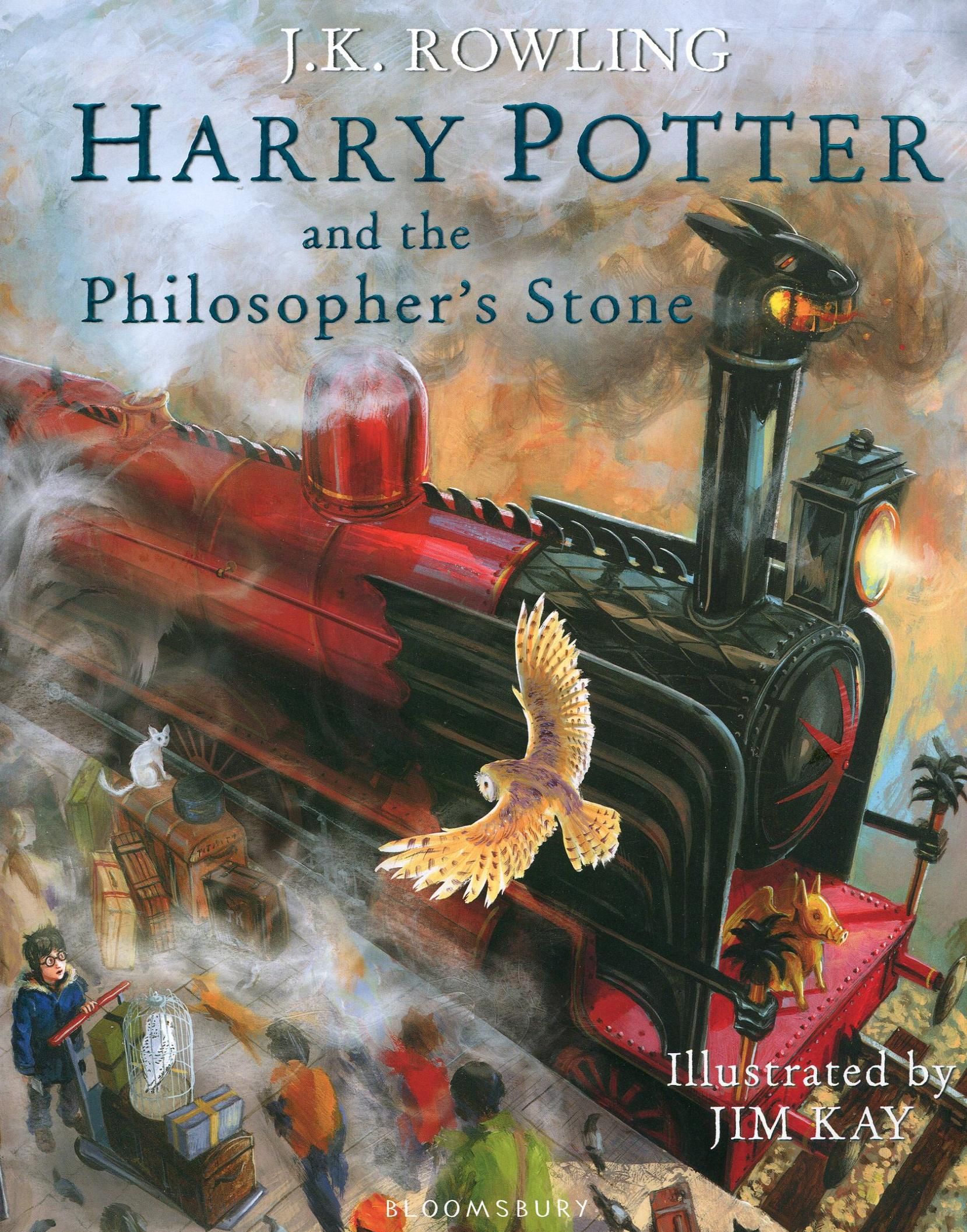 Harry Potter and the philosopher's stone. Illustrated...
