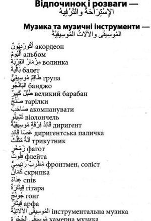 2000 найкорисніших арабських слів і висловів — Олена Кібець, фото 9