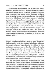 Call me by your name. Book 1. Зображення №9