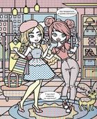 Віммельбух. Водяні розмальовки. Модниці-подружки. Зображення №2