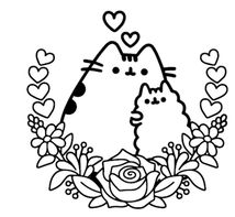 Мінірозмальовка Pusheen. Зображення №3