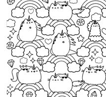 Мінірозмальовка Pusheen. Зображення №5