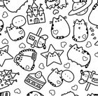 Мінірозмальовка Pusheen. Зображення №8