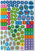 Школа сучасного чомусика. Прописи. Цифри. 220 розвивальних наліпок. Image №7