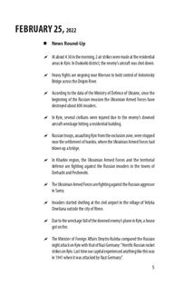 Chronicle of the War 2014 — 2022. First six months of full-scale aggression (24.02.2022 — 24.08.2022). Image №5