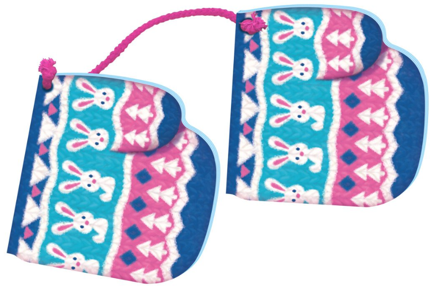 Новорічні мотузочки. Тепленькі рукавиці