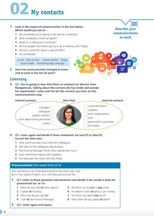 Heads up. Spoken English for business. Student's Book with audios. B1 — фото 9