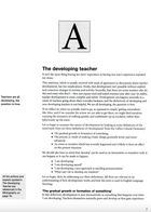 The Developing Teacher. Image №6