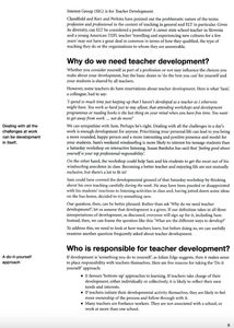 The Developing Teacher. Image №8