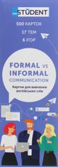 Student. Англійська мова. Formal vs Informal Communication. 500 карток