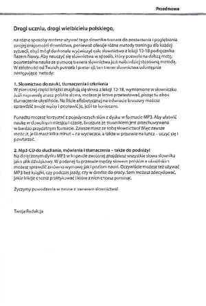 Razem nowy. Język polski. Trening słownictwa A2. Зошит-словник — Павел Васілєвський, фото 6