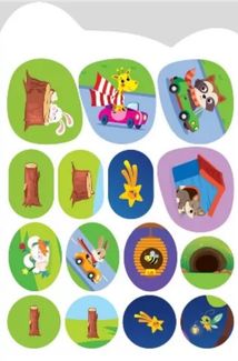 Кмітливі звірята. Світло – темно. Широкий – вузький. Зображення №8