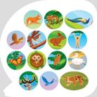 Пізнавальні наліпки. Тварини Євразії. Image №8