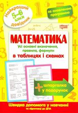 Найкращий довідник. Математика в таблицях і схемах. 5-6 класи