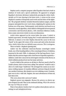 On the Origin of Time. Image №3