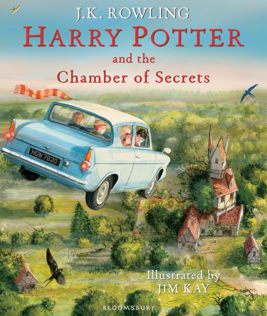 Обкладинка Harry Potter and the chamber of secrets. Illustrated edition. Book 2