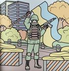 Патріотичні водяні розмальовки. Незламні українці. Зображення №4