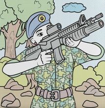 Патріотичні водяні розмальовки. Незламні українці. Зображення №5
