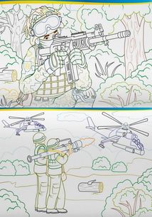 Патріотична розмальовка. Захисники України. Зображення №3