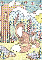 Великі водяні розмальовки. Хижі тварини. Зображення №2