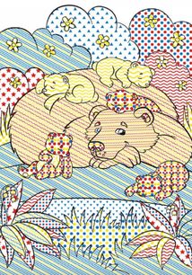 Великі водяні розмальовки. Хижі тварини. Зображення №4