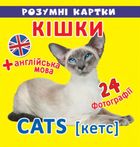 Розумні картки. Кішки. 12 карток. Зображення №1
