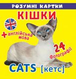 Розумні картки. Кішки. 12 карток