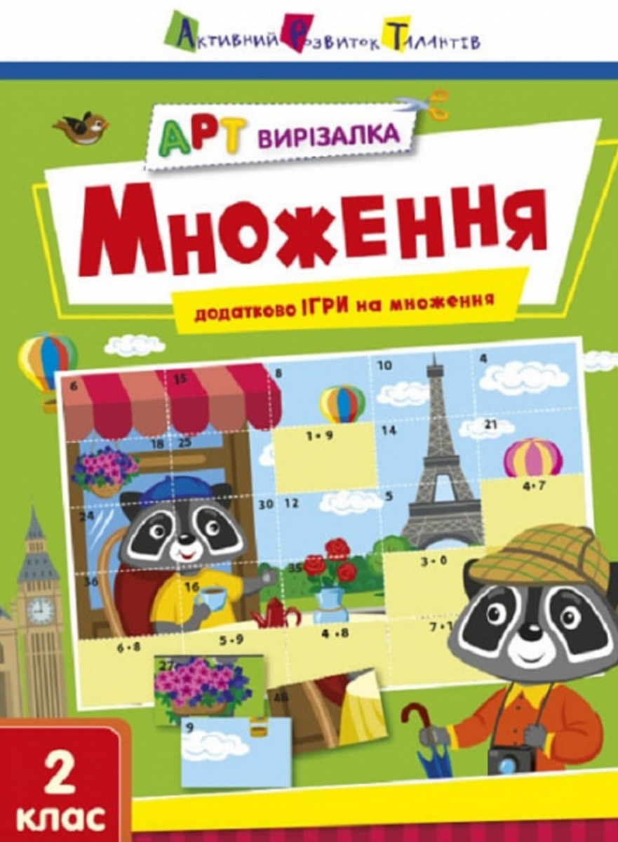 АРТ вирізалка. Множення