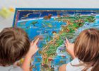Доісторичний світ. Велика дитяча карта-скатертина. Зображення №4
