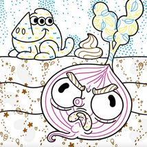 Нові водяні розмальовки. Монстрики. Image №4