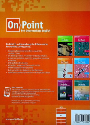 On Point B1 Pre-Intermediate English, student`s book — фото 5
