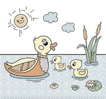 Водяні розмальовки 4. Біля річки. Зображення №4