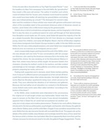 Джанет Собель. Війна. Image №2