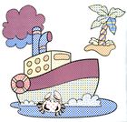 Водяні розмальовки. Кораблі. Зображення №2