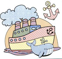 Водяні розмальовки. Кораблі. Зображення №3