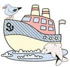 Водяні розмальовки. Кораблі. Зображення №4