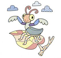 Водяні розмальовки. Комахи. Зображення №3