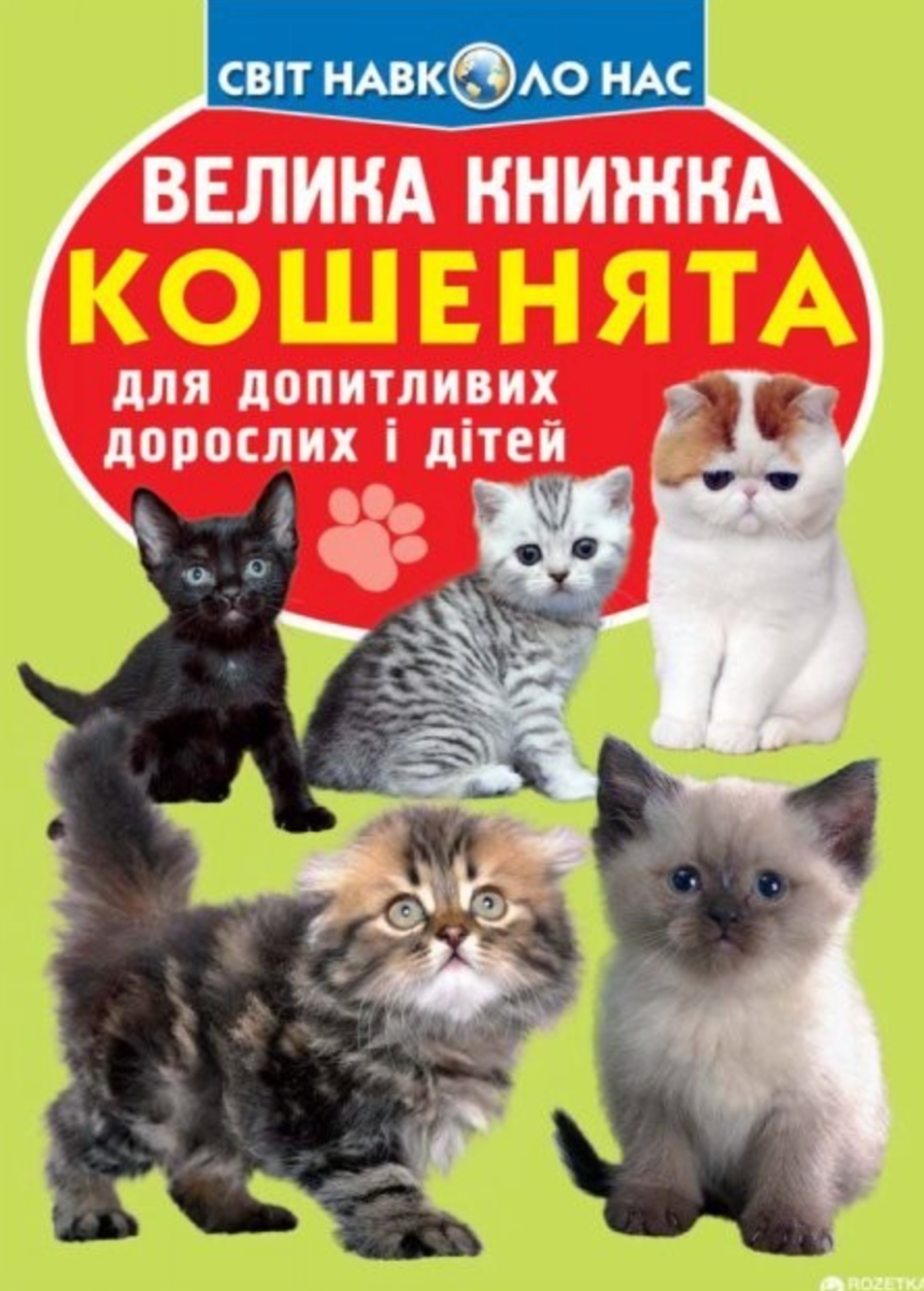 Велика книжка. Кошенята