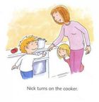 Nick and Lilly - In the kitchen. Image №8