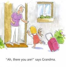 Nick and Lilly. Visiting the grandparents. Image №5