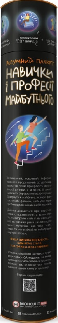 Розумний плакат "Навички і професії майбутнього"