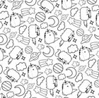 Розмальовка Pusheen. Зображення №7