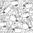 Розмальовка Pusheen. Зображення №5