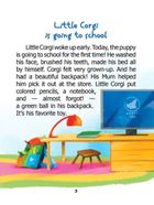 Малюк Коргі йде до школи. Little Corgi is going to school. Зображення №4