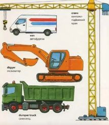 My first English words. Vehicles/Транспорт. Image №5
