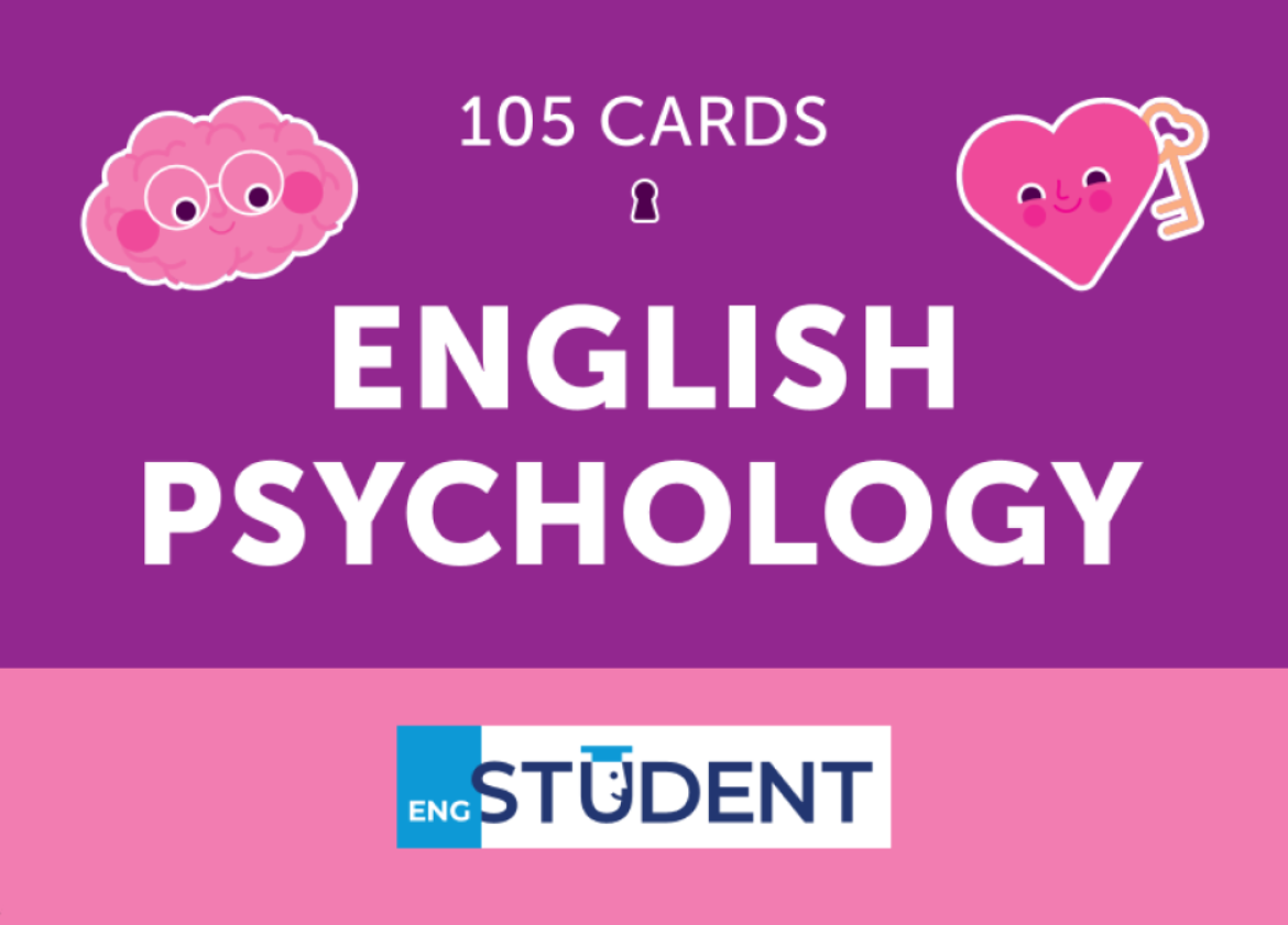 Обкладинка Картки для вивчення - English Psychology