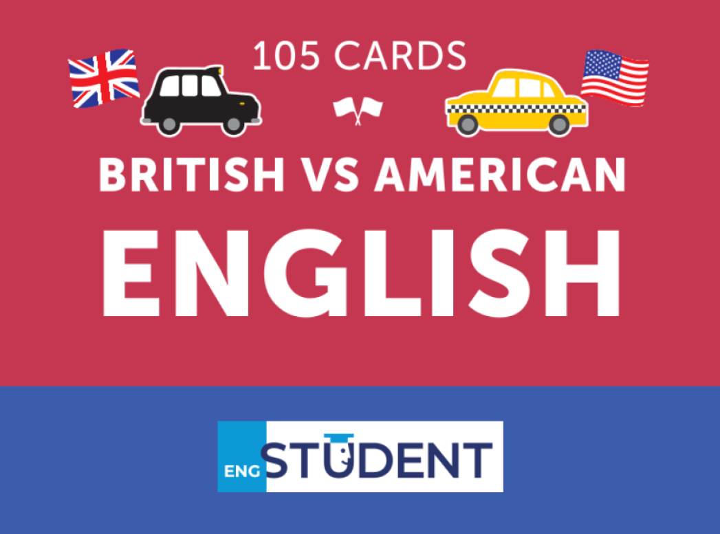 British vs American English. Картки для вивчення (105...