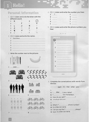 On Point. A1 Elementary English. Workbook — фото 10