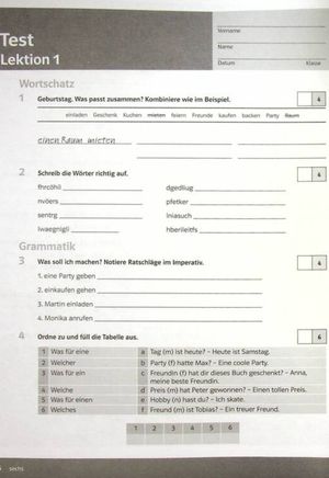Parallelen 7. Testheft. Tests For The 7Th Grade — фото 9